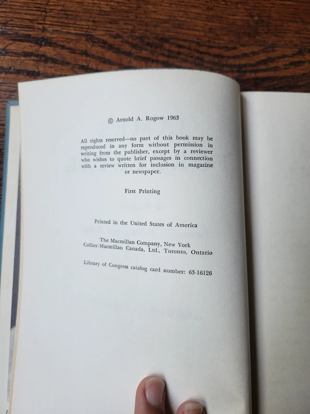 James Forrestal: A Study of Personality, Politics, & Policy Book 1963 Hard Cover